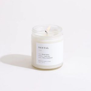 Brooklyn Candle Studio, NY, Minimalist Santal Candle