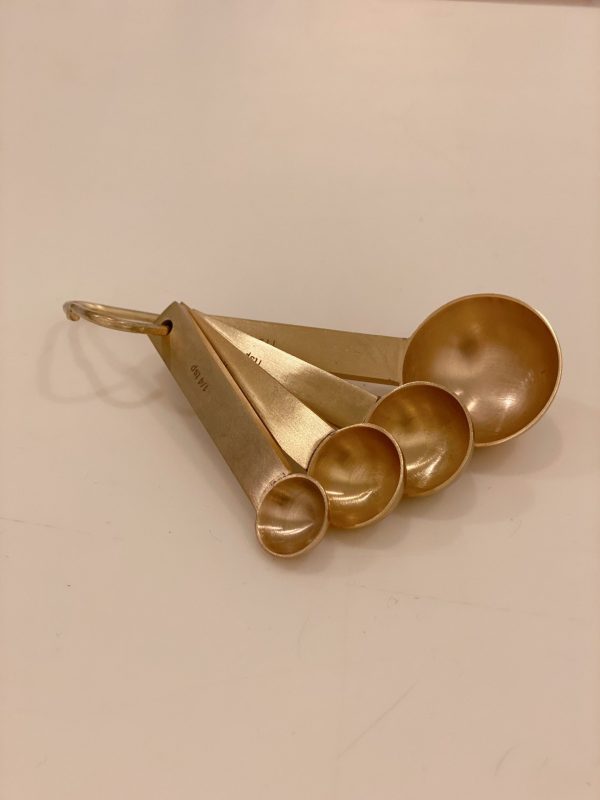 Gold Measuring Spoons (set of 4)