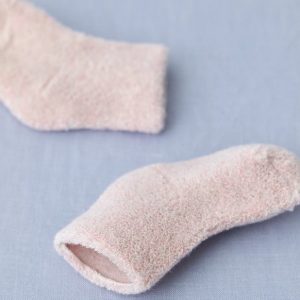 Fog Linen Works Organic Cotton Socks - Pink