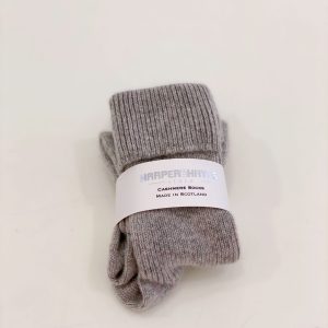 H&H Scottish Cashmere Socks - Light Grey