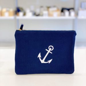 Izola Anchor Cotton Pouch