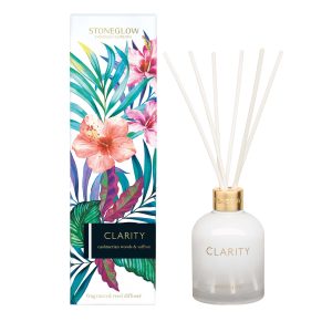 Stoneglow London Infusion Reed Diffuser - Clarity (Cashmerian Woods & Saffron)