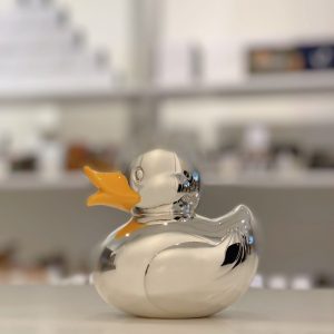 Whitehill Silver-Plated Baby Money Box - Duck