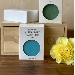 SopranoLabs NY Midnight Jasmine Vegan Soap